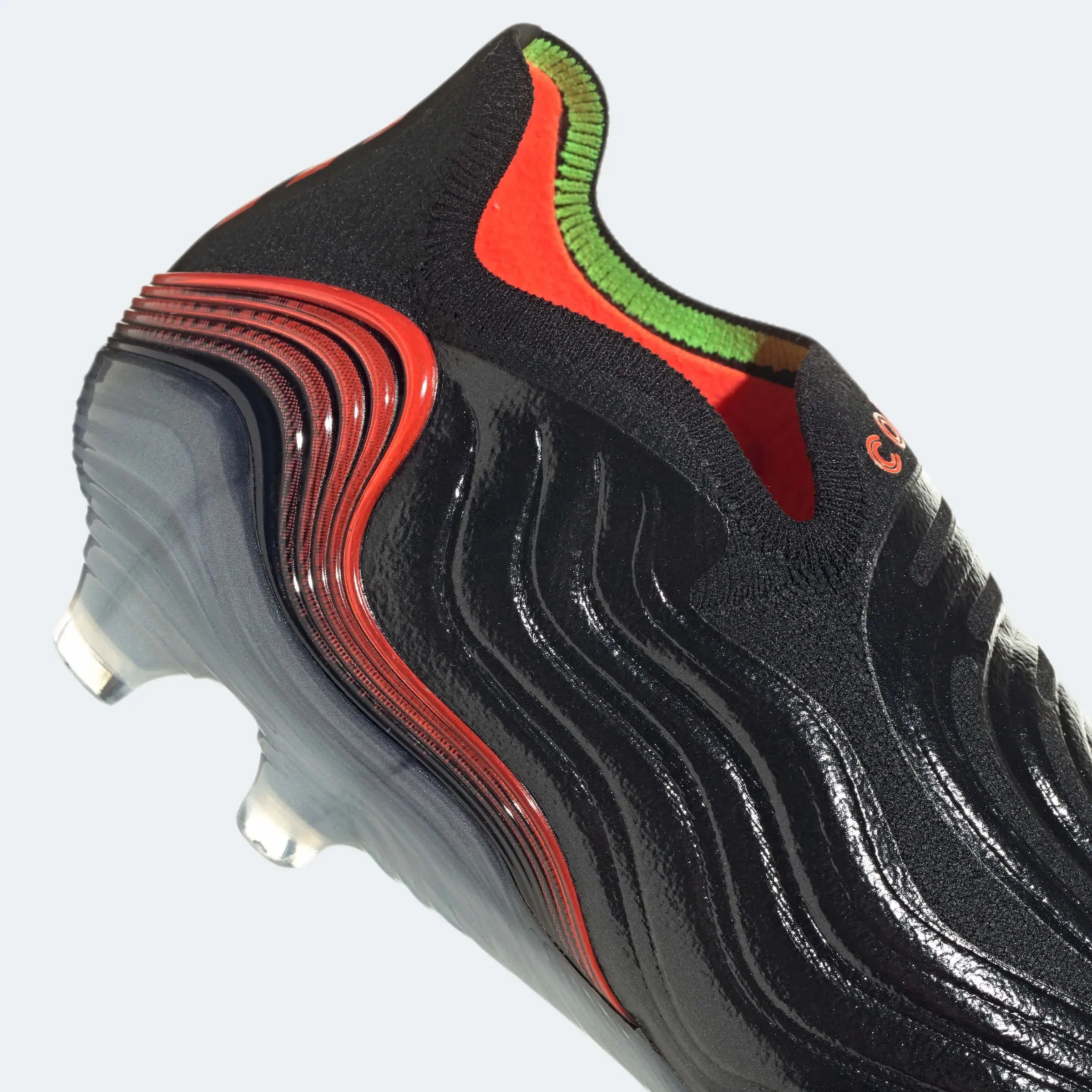 adidas Copa Sense   FG - Black-Solar Red