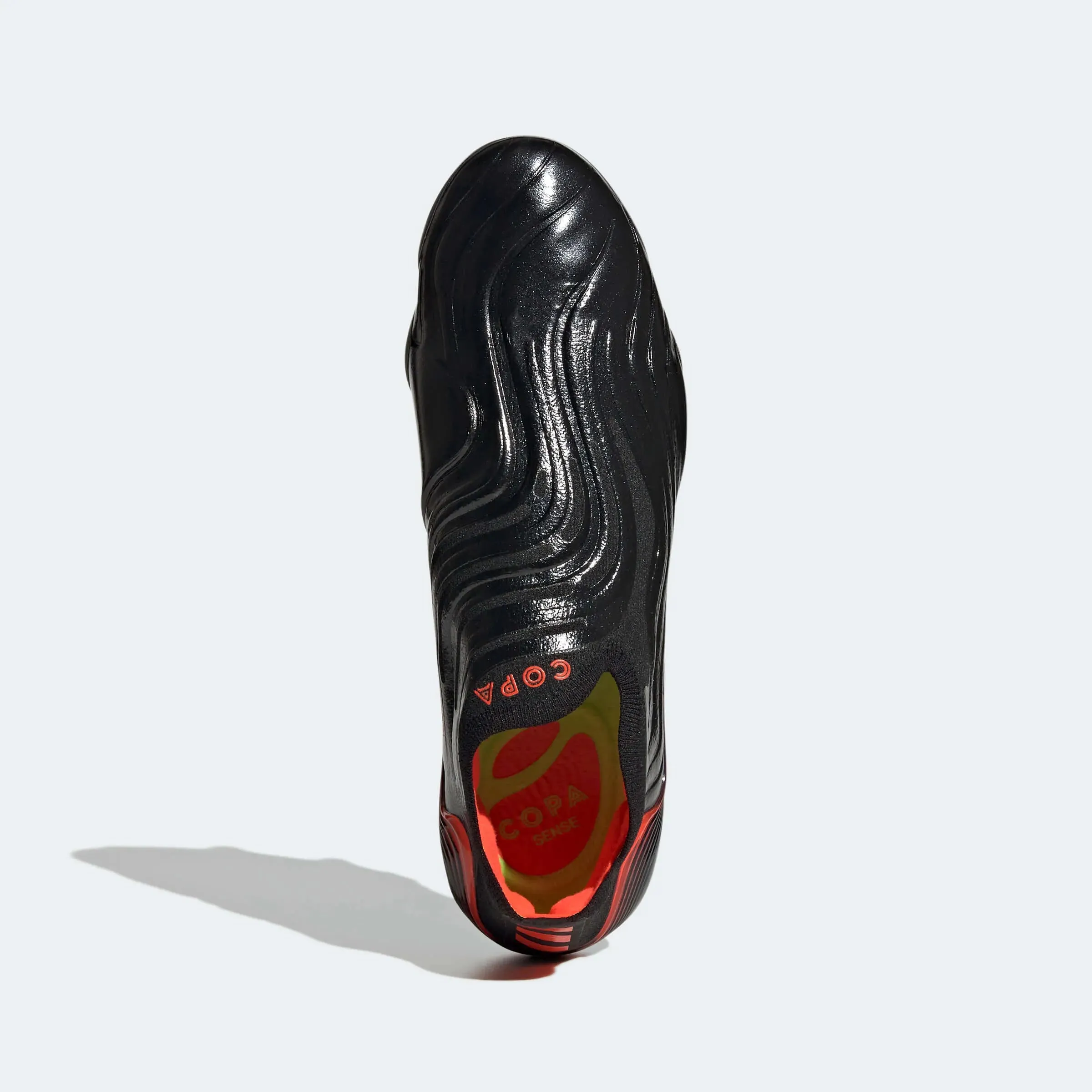 adidas Copa Sense   FG - Black-Solar Red