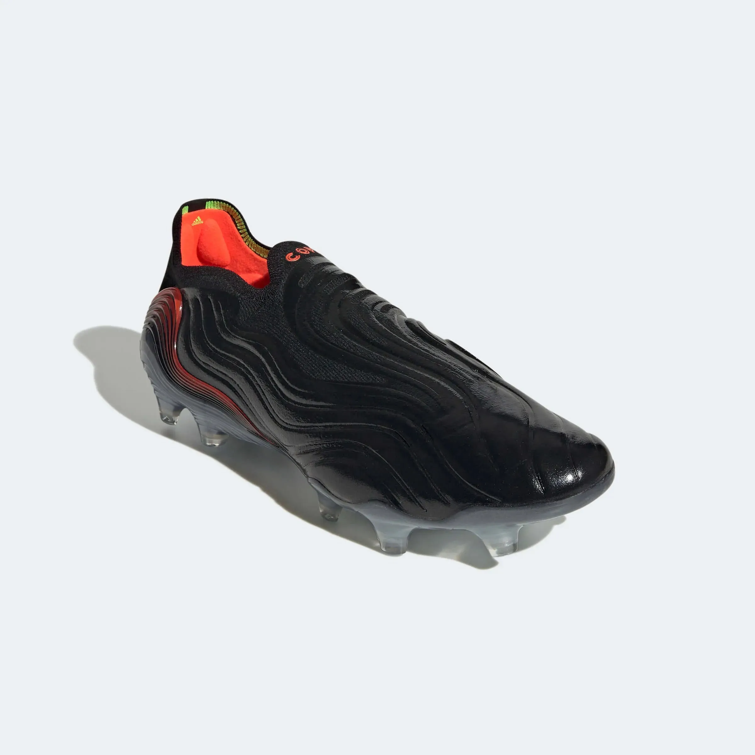 adidas Copa Sense   FG - Black-Solar Red