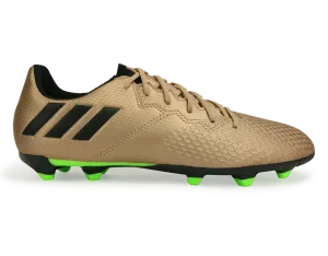 adidas Kids Messi 16.3 FG Copper Metallic/Core Black/Solar Green