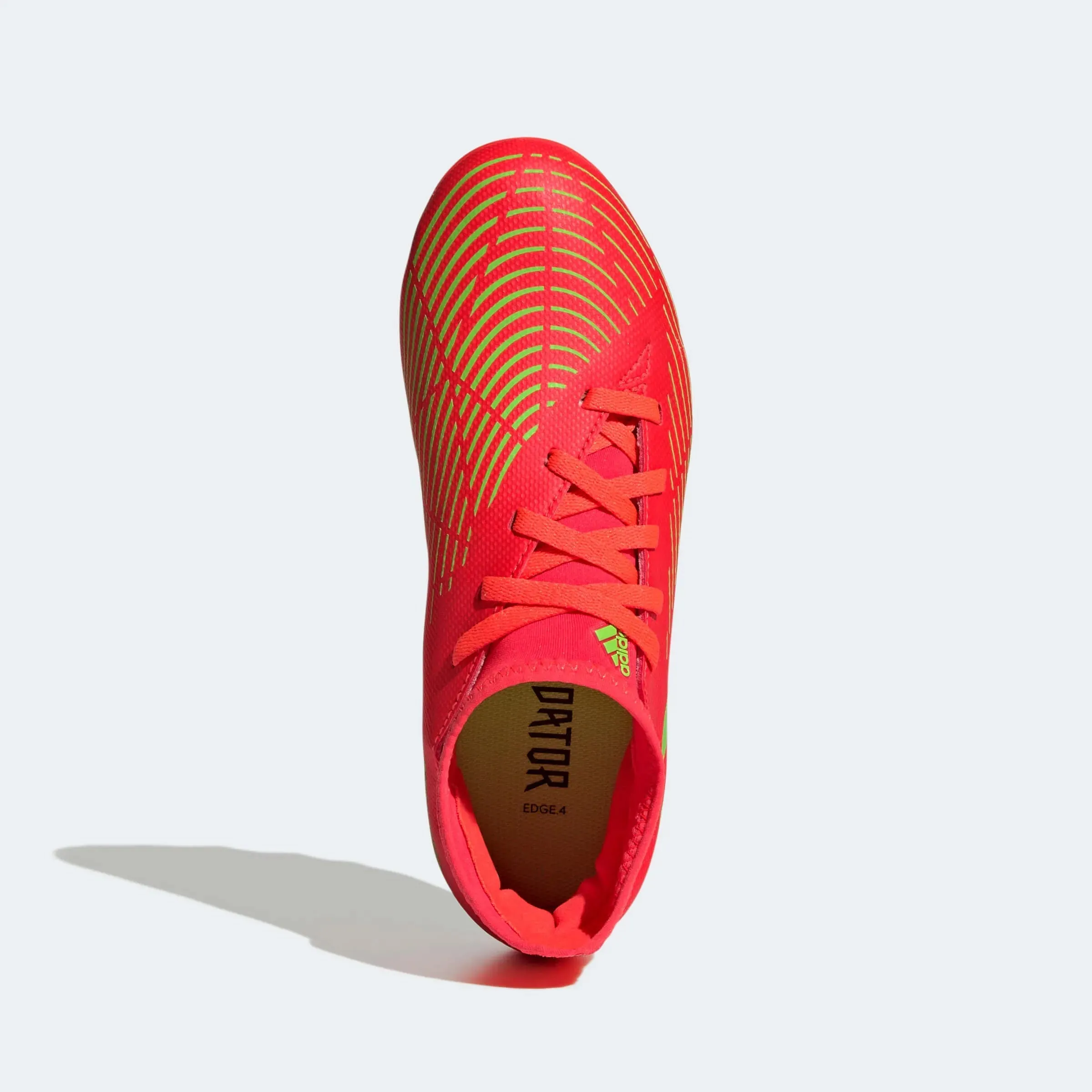 adidas Kids Predator Edge .4 S FxG - Solar Red-Solar Green