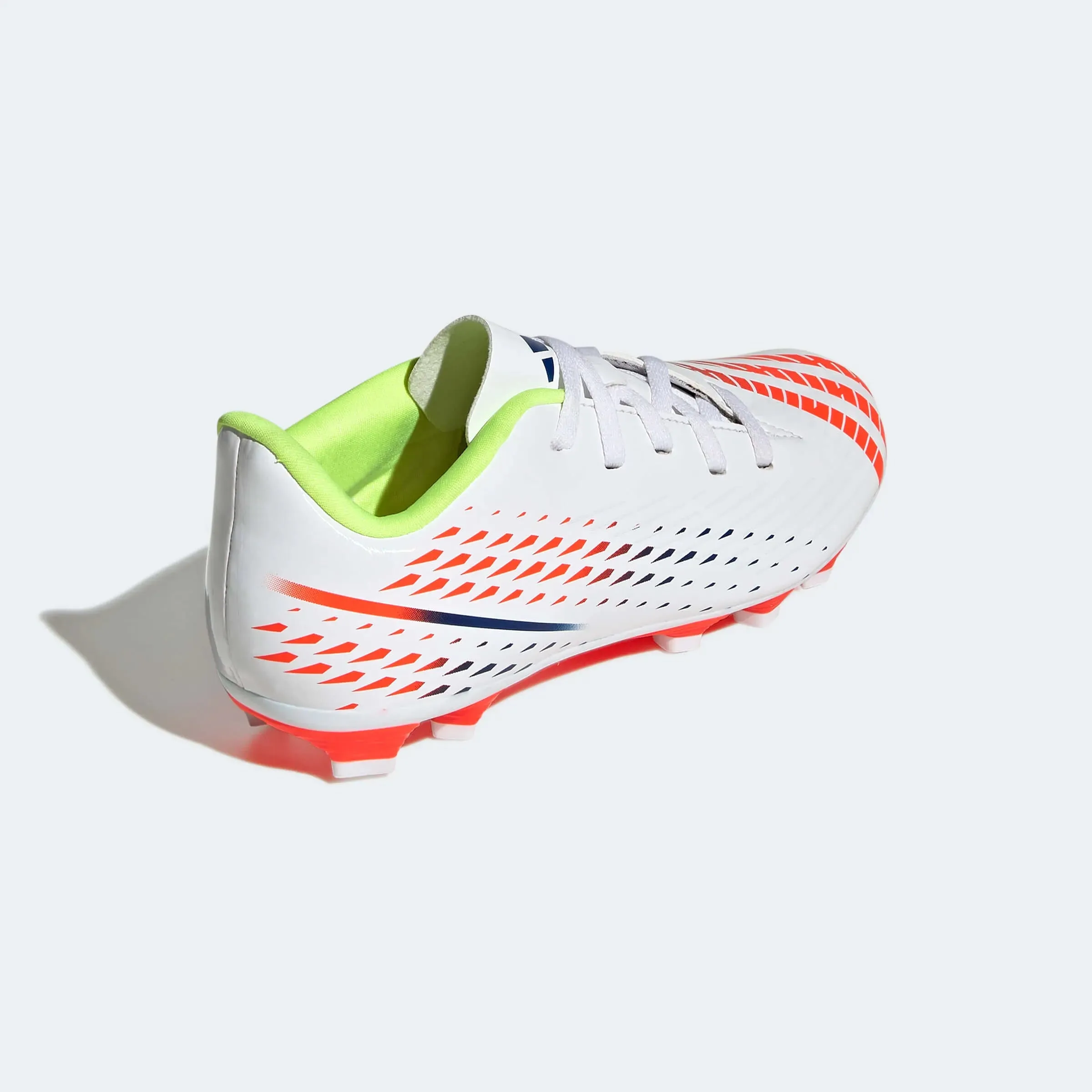 adidas Kids Predator Edge.4 FxG J - White-Yellow-Blue