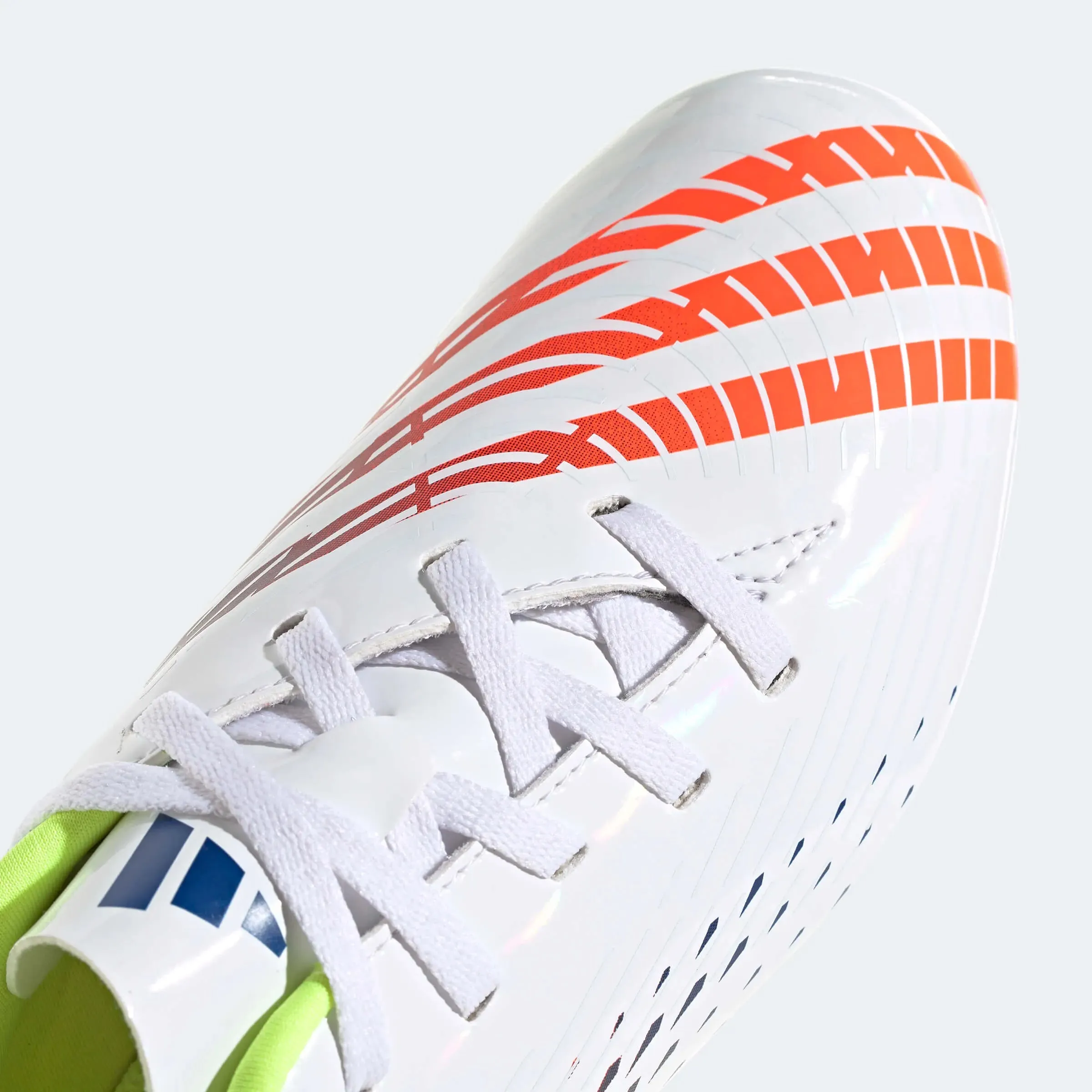 adidas Kids Predator Edge.4 FxG J - White-Yellow-Blue