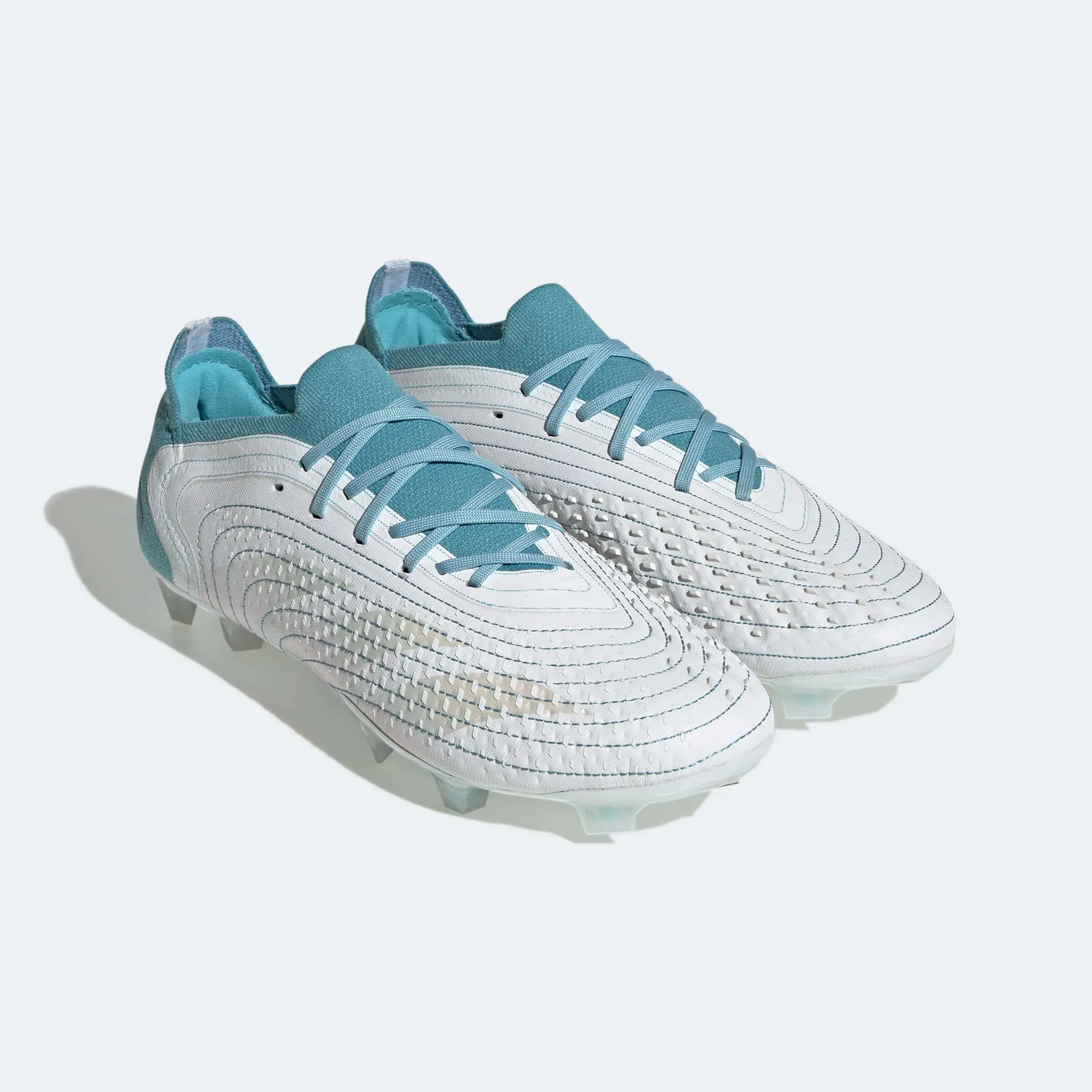 adidas Predator Accuracy .1 Low FG - White-Grey-Blue Parley Pack (SP23)