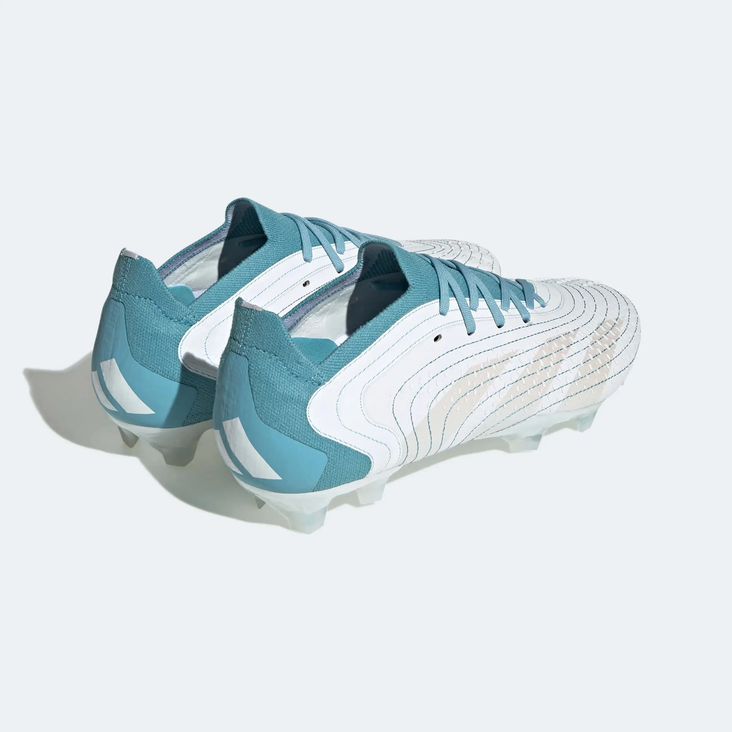 adidas Predator Accuracy .1 Low FG - White-Grey-Blue Parley Pack (SP23)