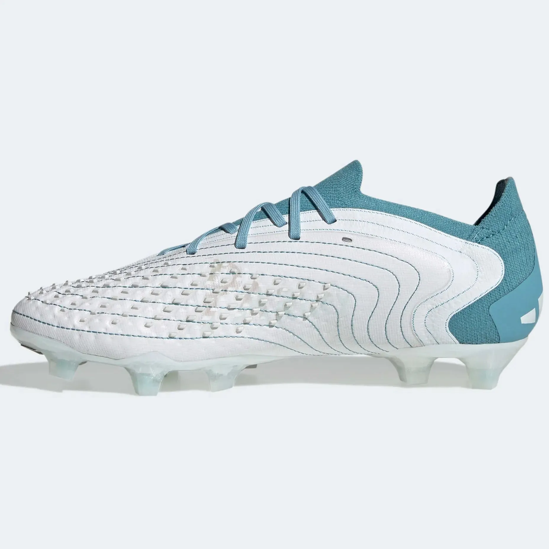adidas Predator Accuracy .1 Low FG - White-Grey-Blue Parley Pack (SP23)