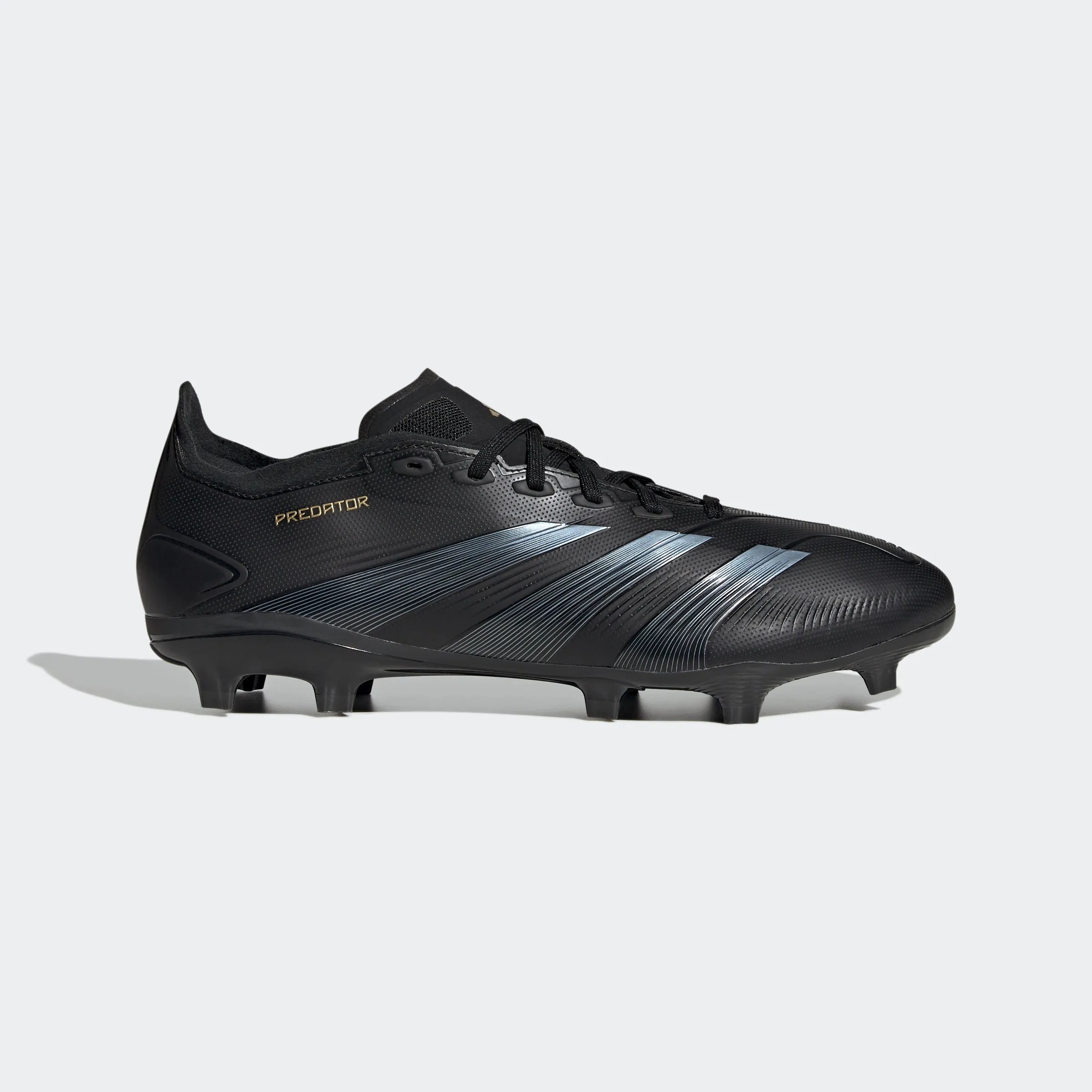 adidas Predator League Firm Ground Soccer Cleats | Core Black-Carbon | Men's