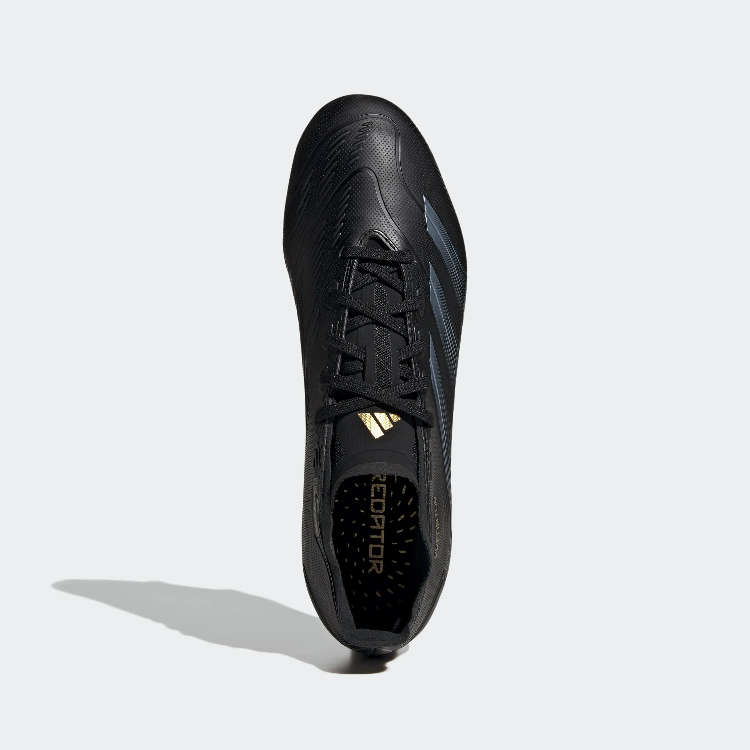 adidas Predator League Firm Ground Soccer Cleats | Core Black-Carbon | Men's