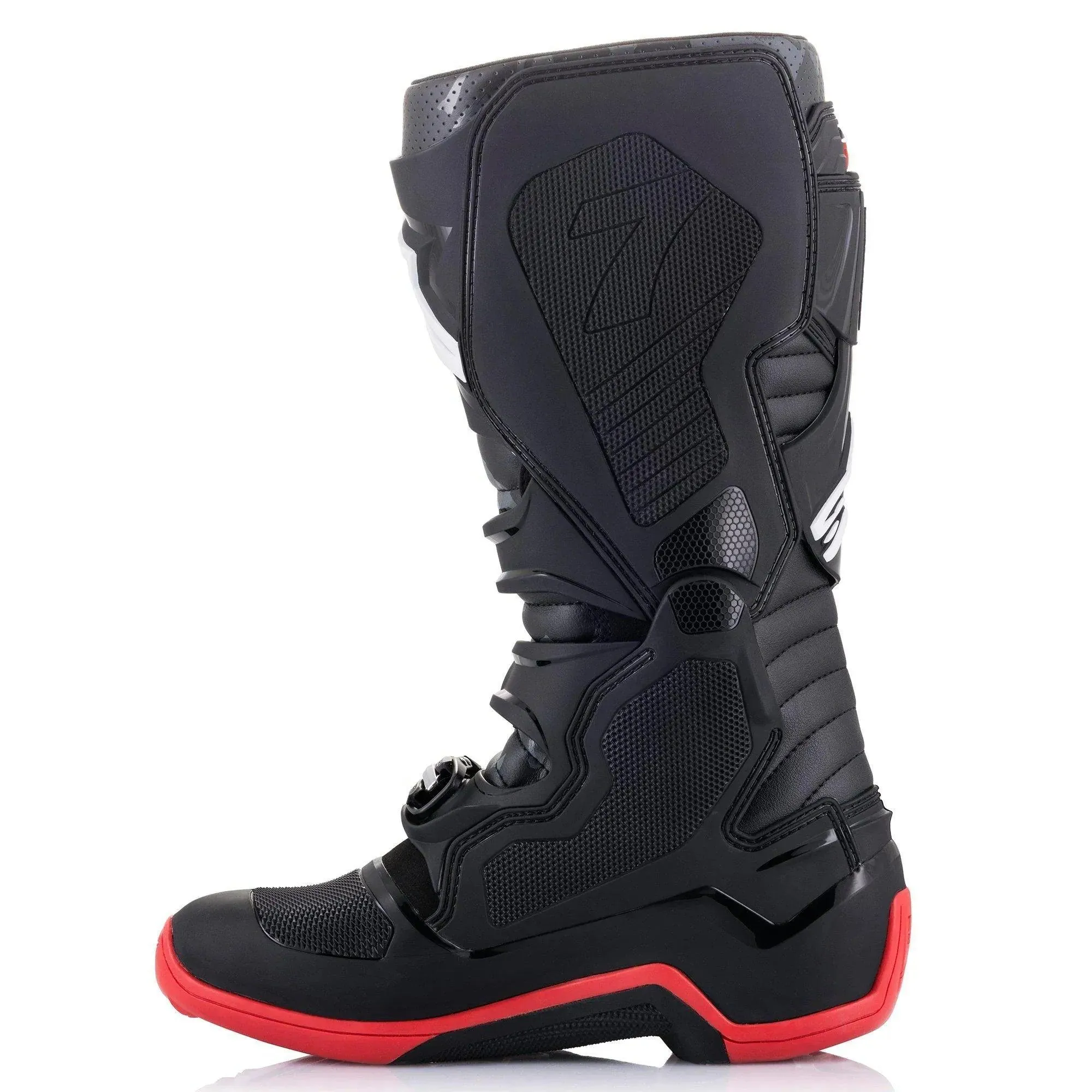 Alpinestars Tech 7 Boots - Black/Cool Gray/Red  - CLOSEOUT