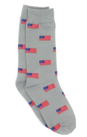 American Flag Lucky Duck Socks