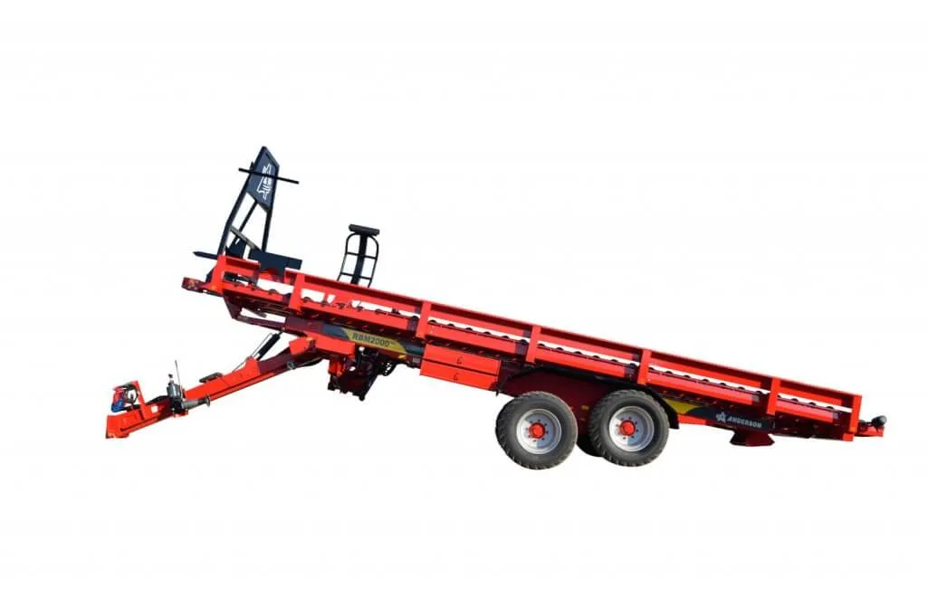 Anderson RBM PRO 2000 Bale Trailer With Brakes | 130HP For Tractor