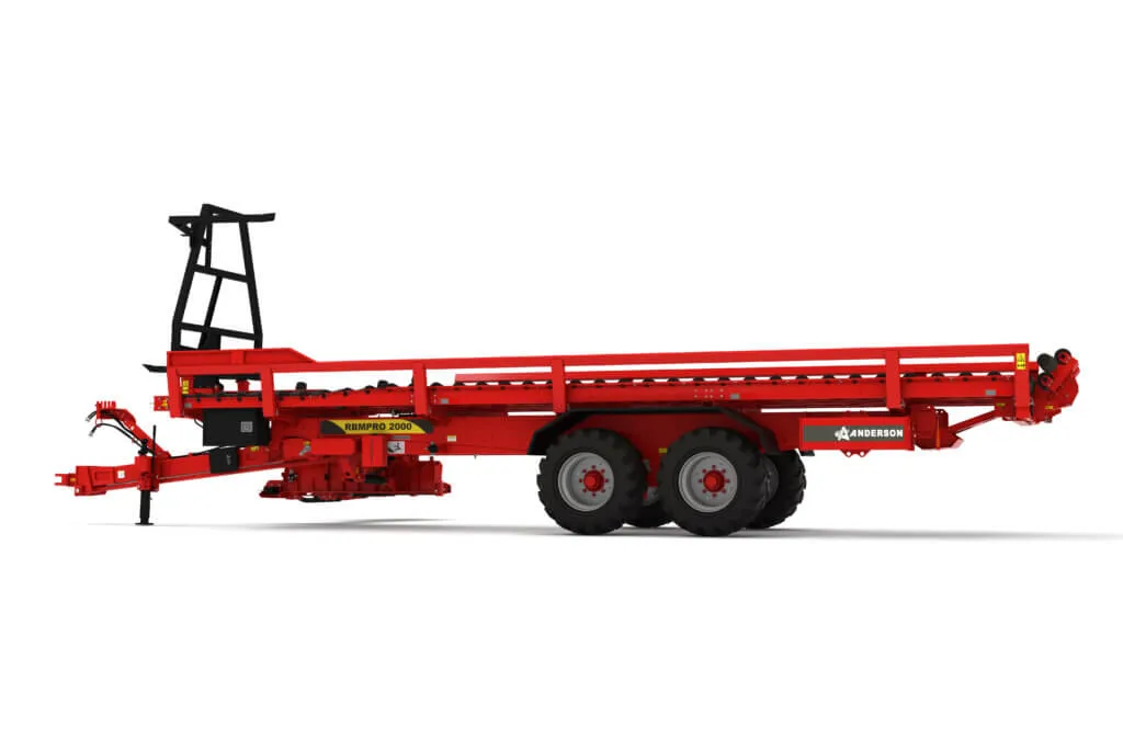 Anderson RBM PRO 2000 Bale Trailer With Brakes | 130HP For Tractor