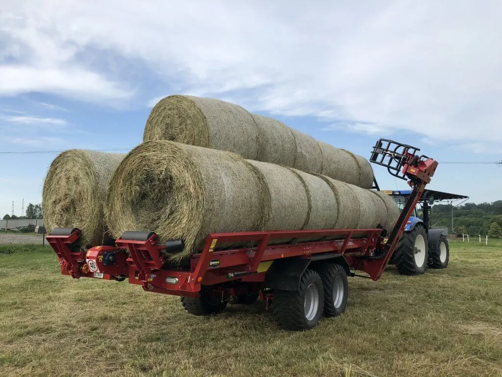 Anderson RBM PRO 2000 Bale Trailer With Brakes | 130HP For Tractor