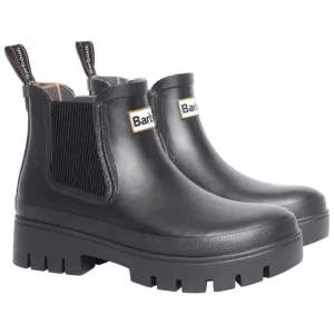 Barbour Womens Wellington Halton Black