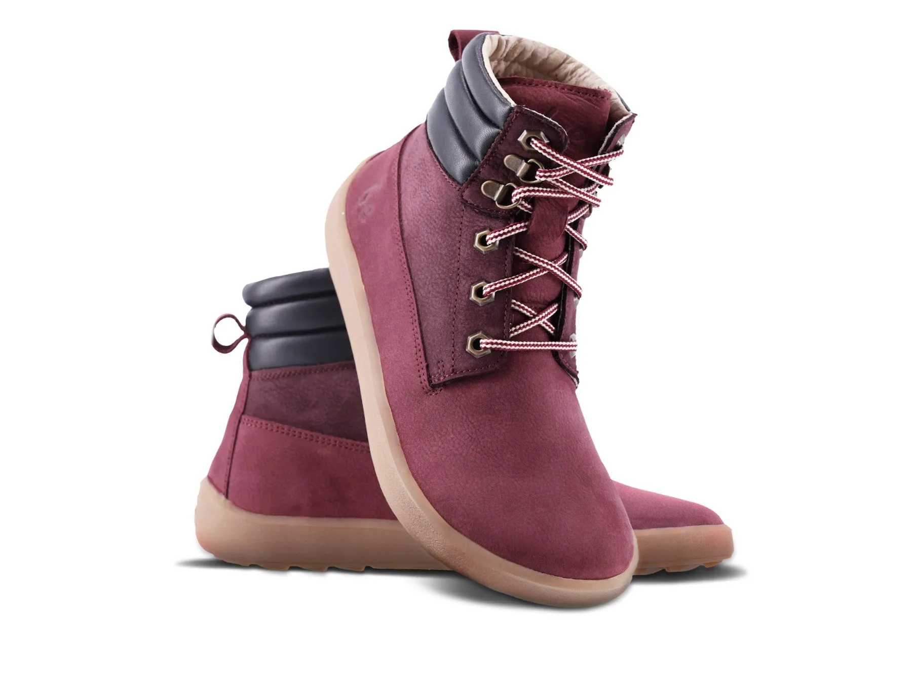 Barefoot Boots Be Lenka Nevada Neo - Burgundy CLEARANCE