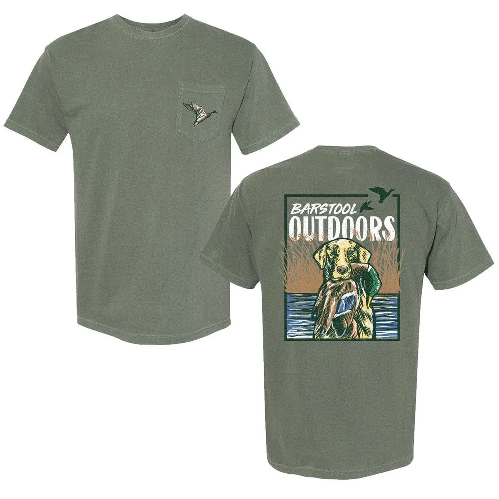 Barstool Outdoors Duck Hunt Pocket Tee