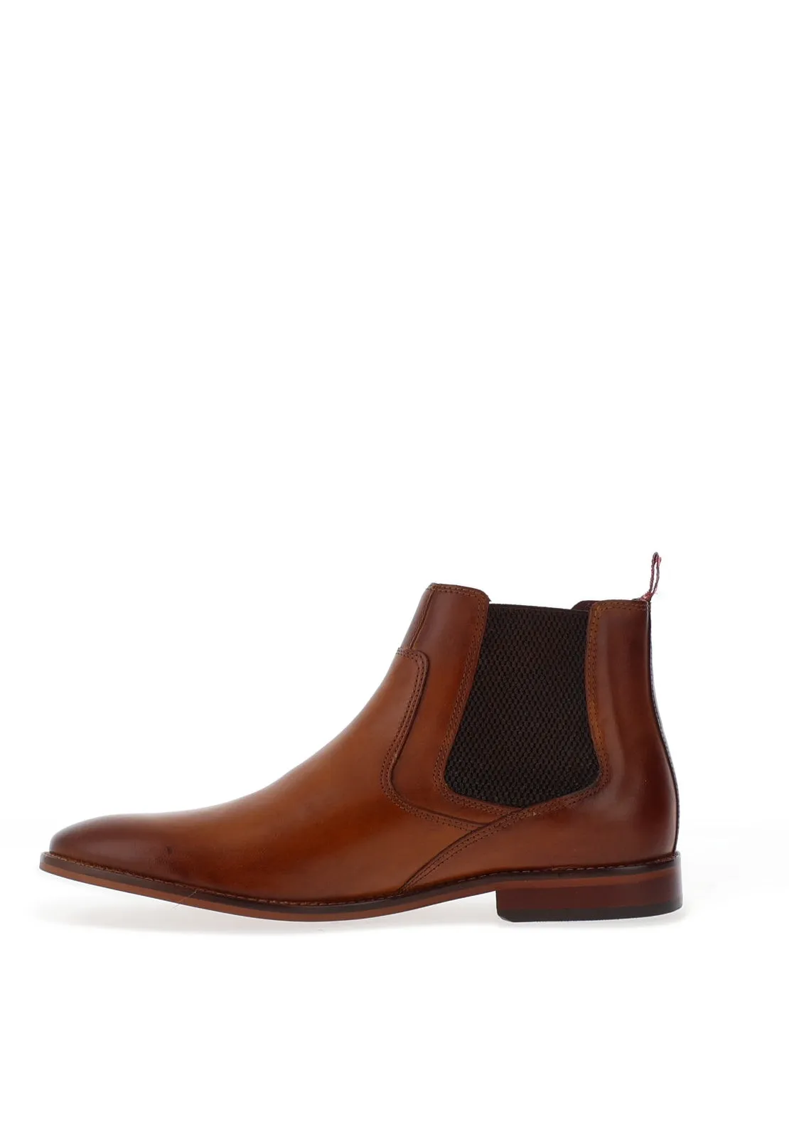 Base London Mens Scout Chelsea Boots, Washed Tan