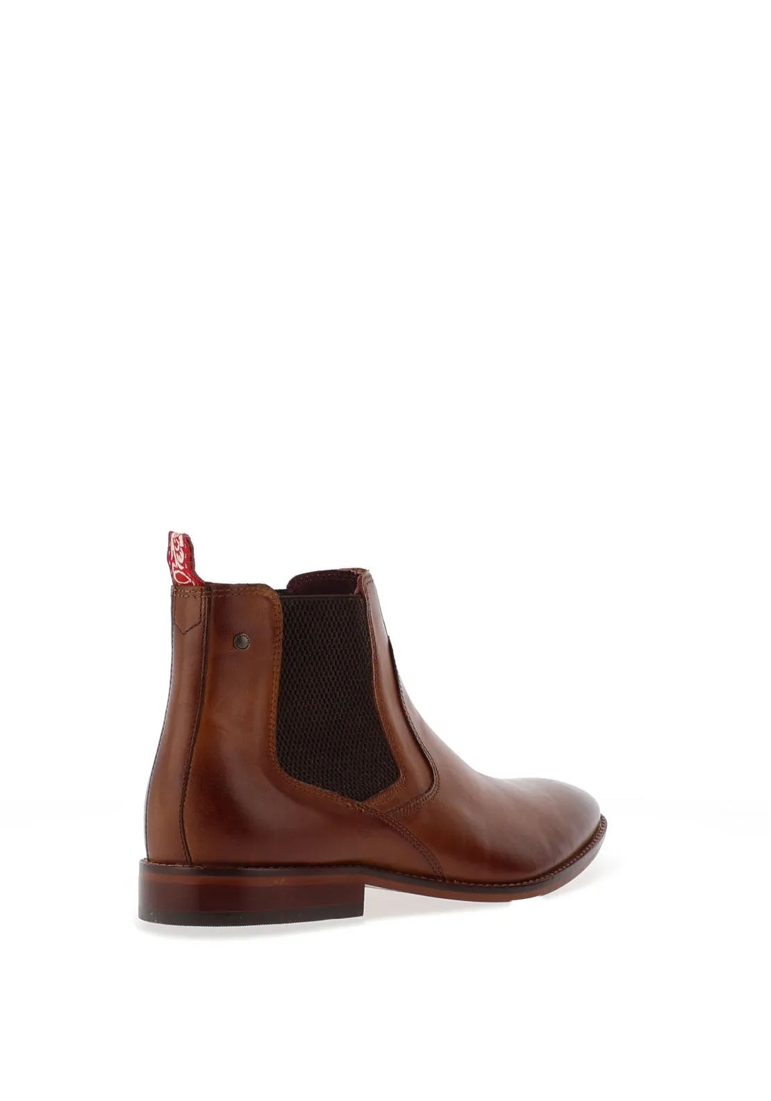 Base London Mens Scout Chelsea Boots, Washed Tan