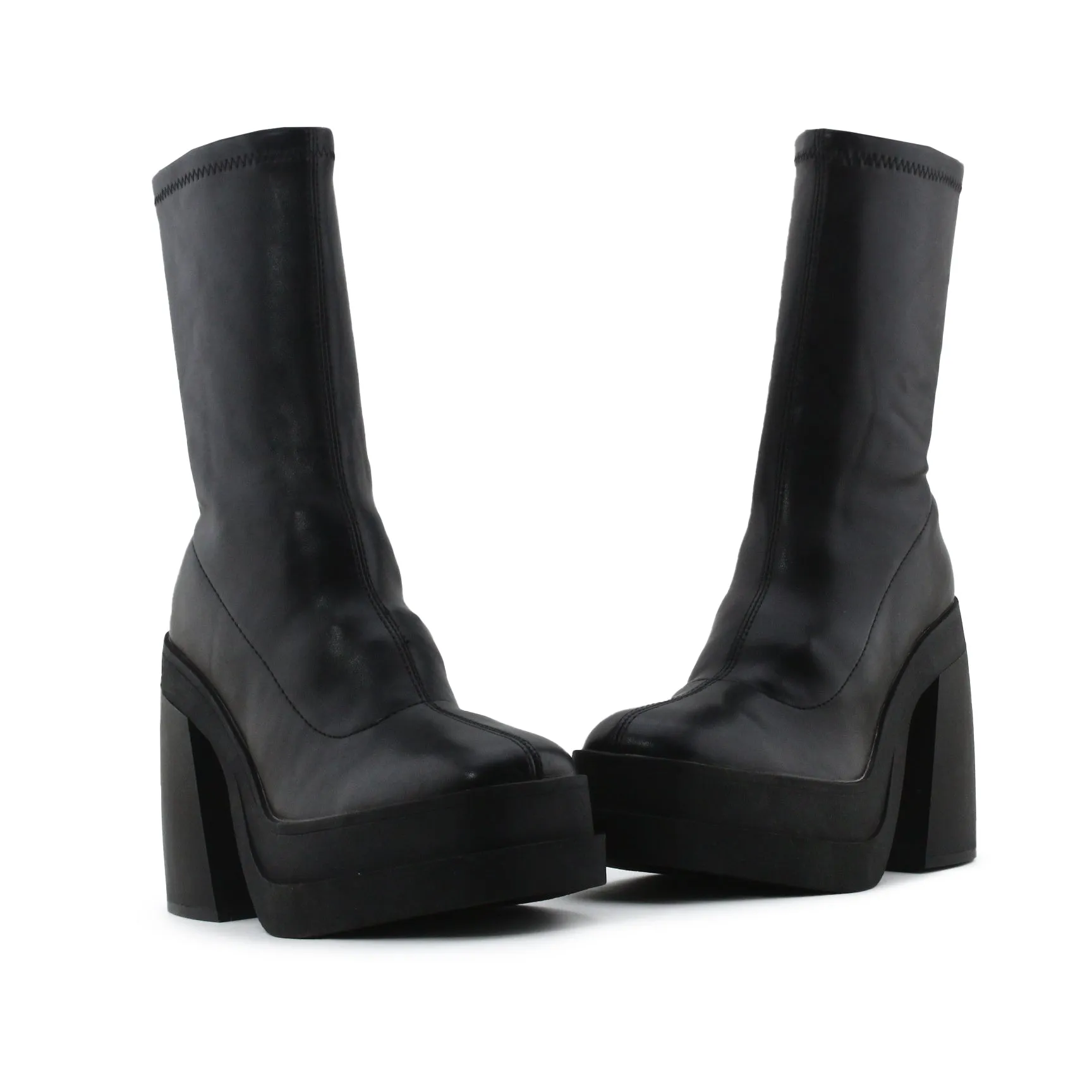 Bershka Platform Boots | 100% Authentic Leather
