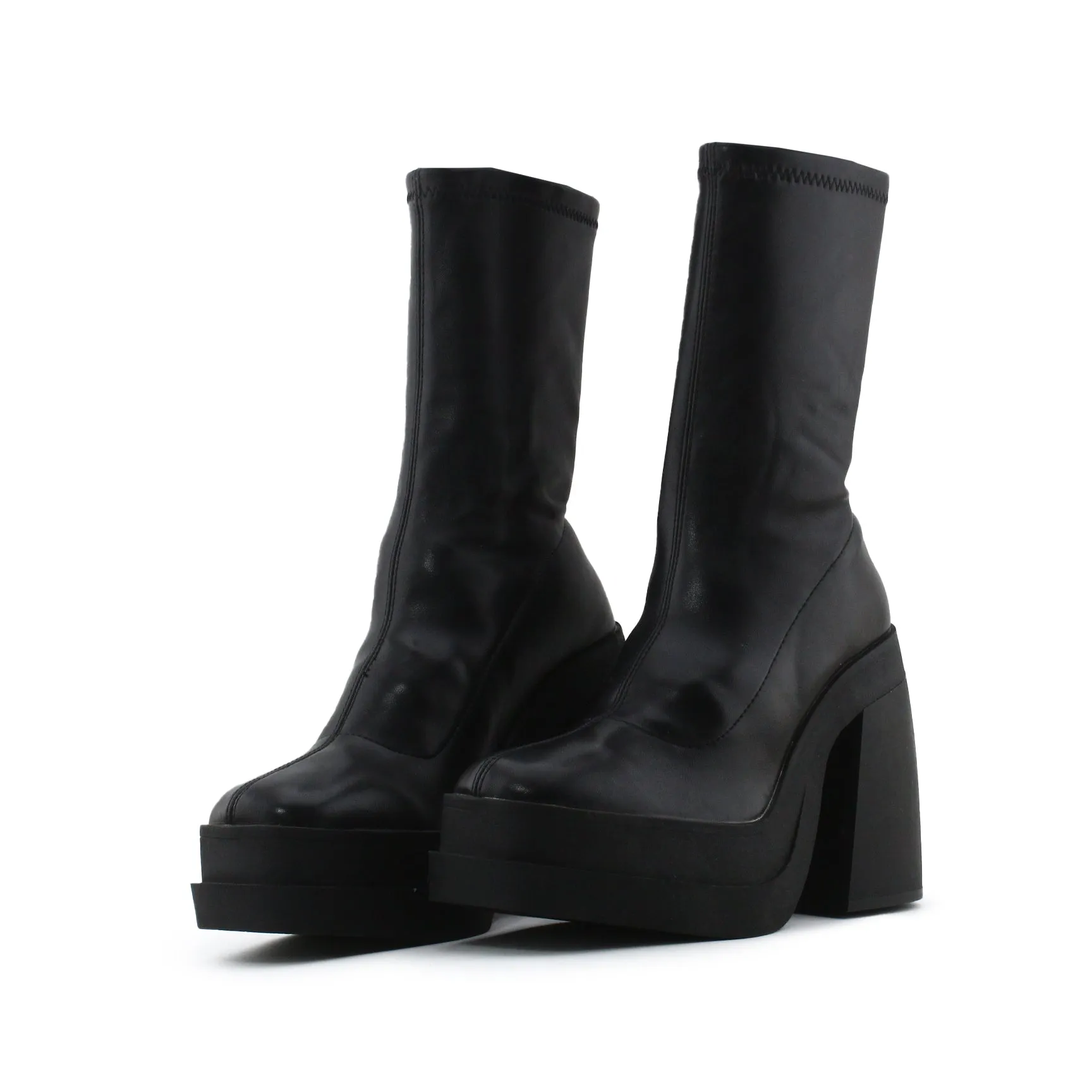 Bershka Platform Boots | 100% Authentic Leather