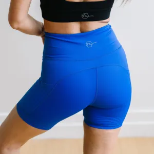 Biker Shorts - 6'' - Cobalt | MT SPORT