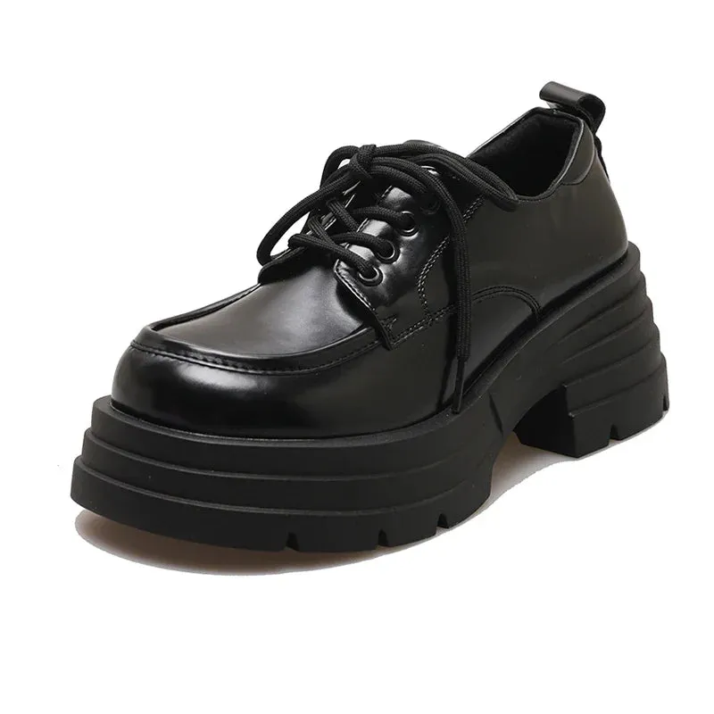 binfenxie  -  Platform Mary Jane Women Loafer Shoes Casual Cozy Mid Heels Walking Sport Shoes 2024 Fashion Dress Spring Zapatos Para Mujeres
