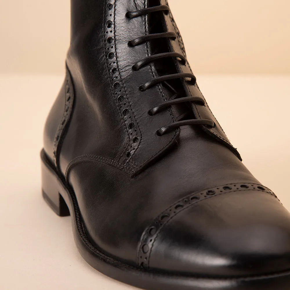 Black Ankle Boots Man
