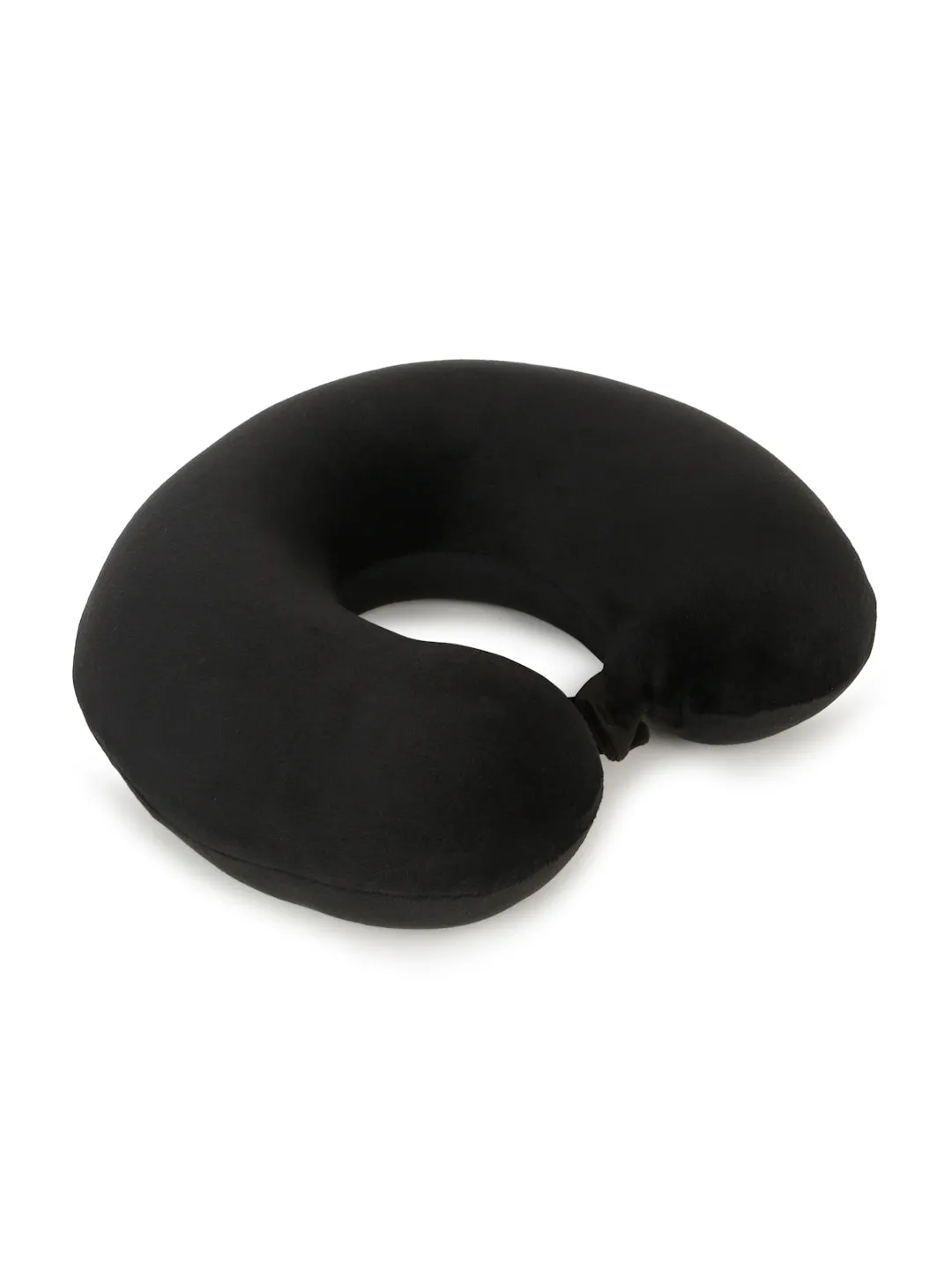Black Soft Foam U-Shaped NeckPillow