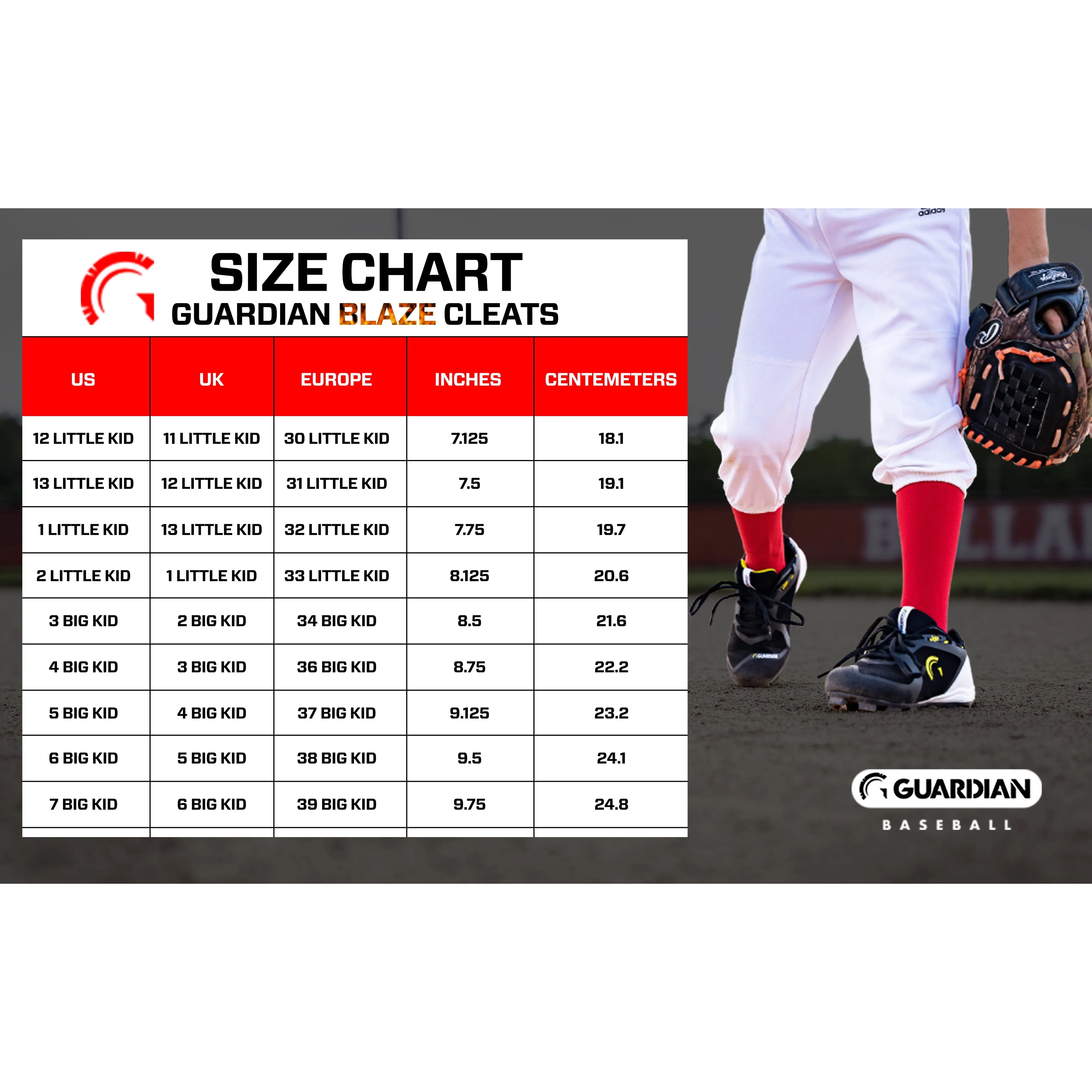 Blaze Youth Low Top Rubber Molded Baseball and Softball Cleats (Black/Yellow)
