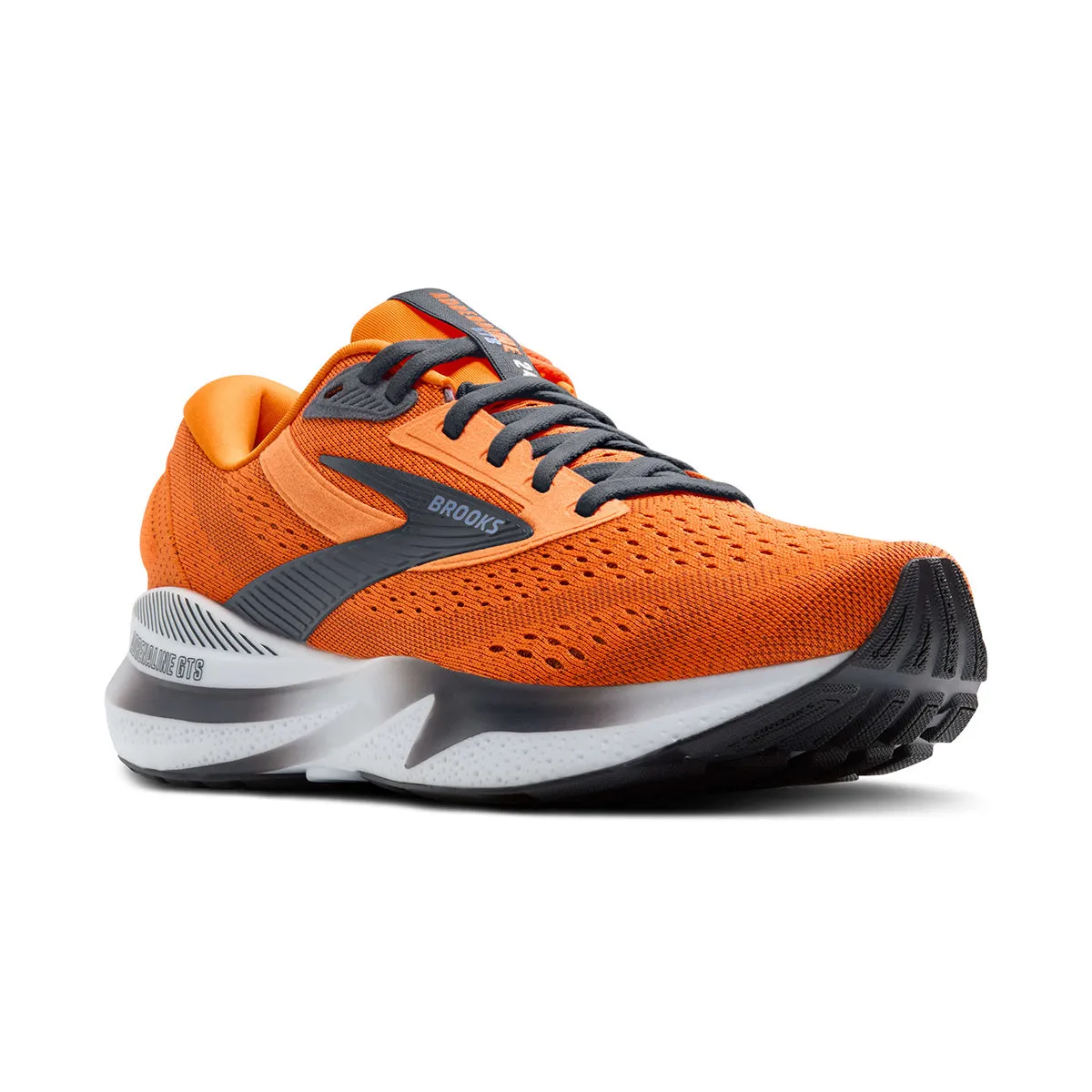 Brooks Adrenaline GTS 24 Mens | Orange/ebony/country Blue
