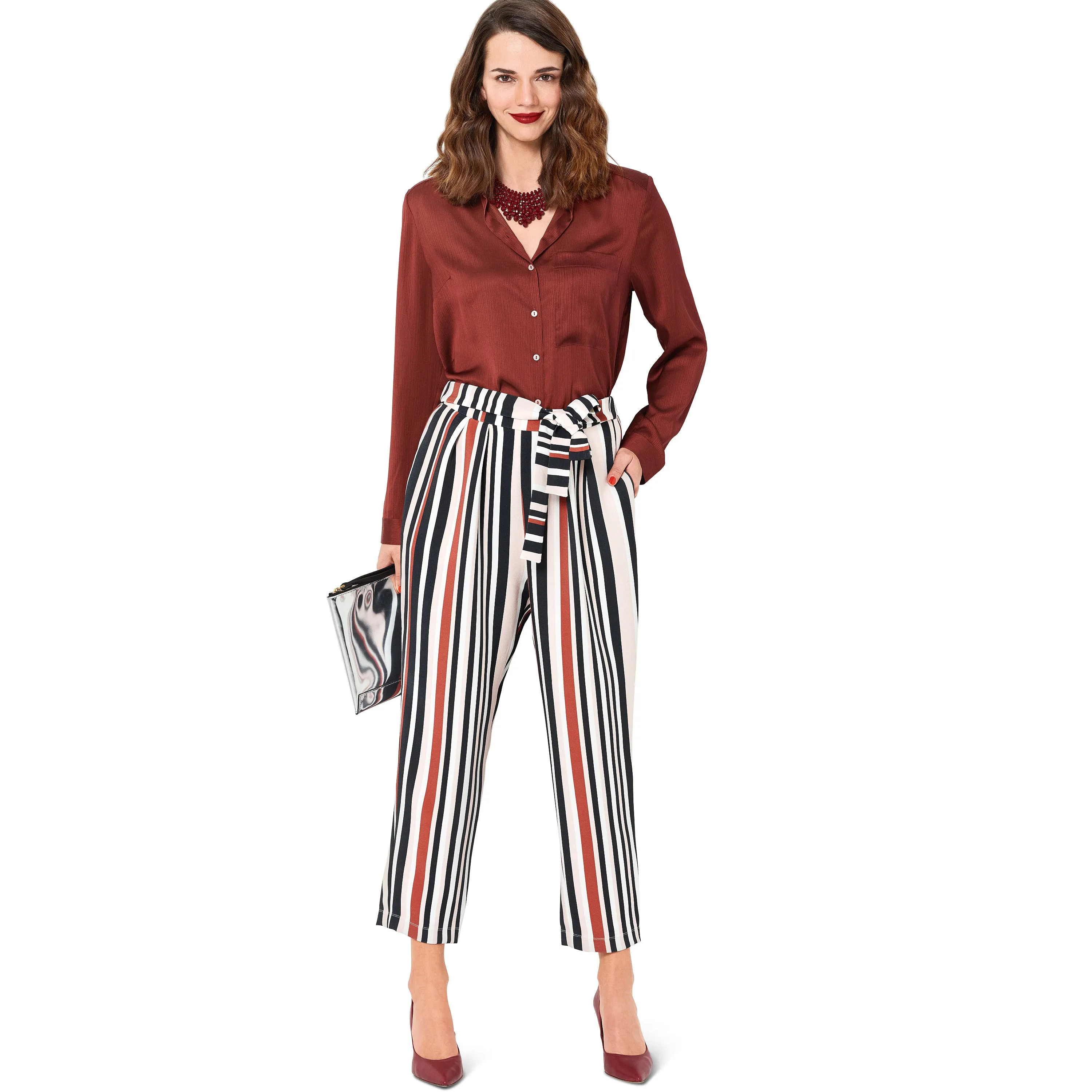 Burda Pattern 6110 Misses' Trousers and Pants