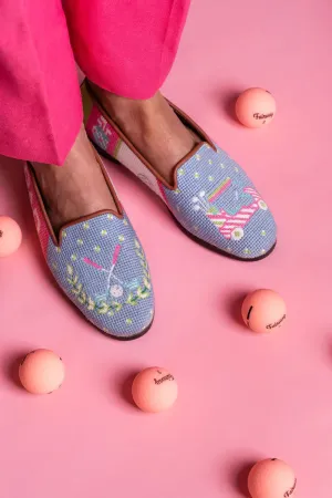 BY PAIGE - NEEDLEPOINT LOAFER IN GOLF