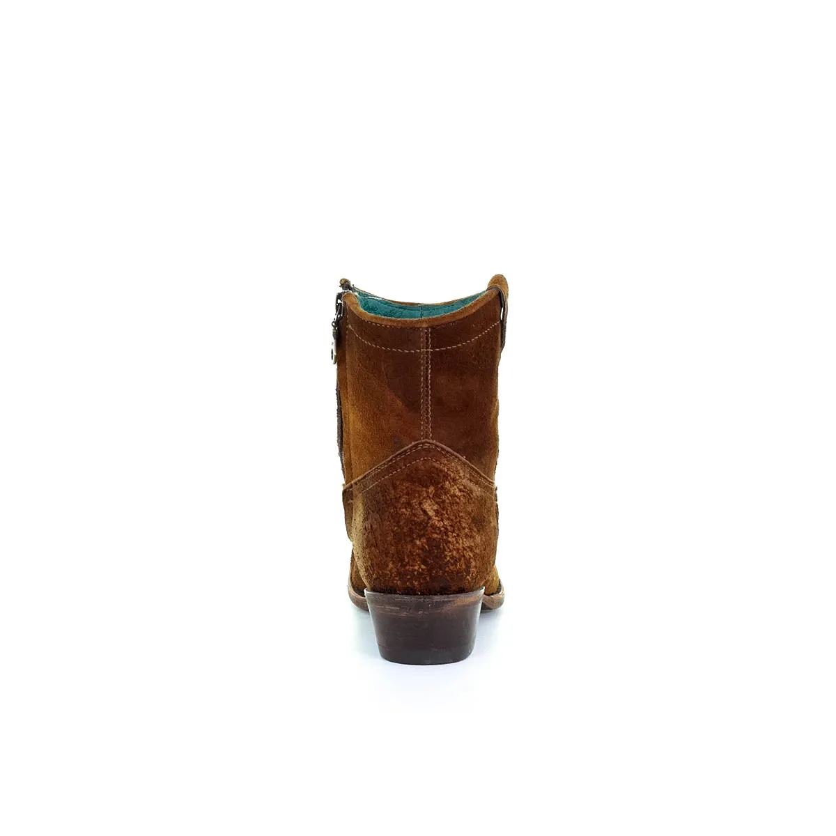 C1064 - Corral tan fashion western lambskin ankle boots for women
