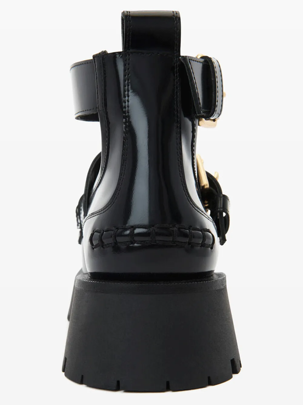 Carter Box Calf Ankle Strap Boot