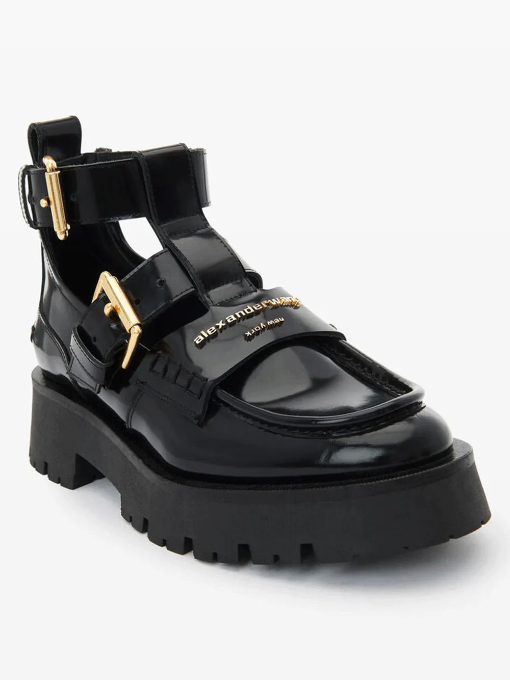Carter Box Calf Ankle Strap Boot