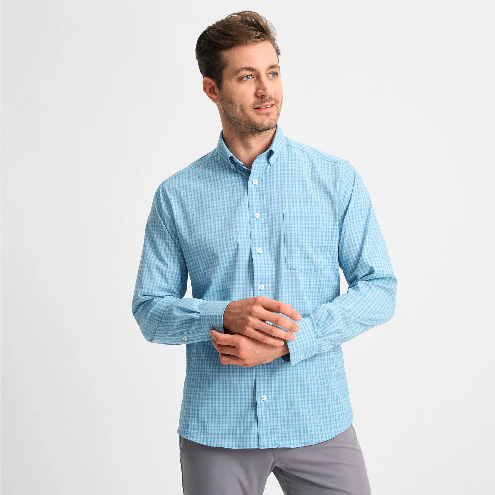 Casper Untucked Performance Sport Shirt