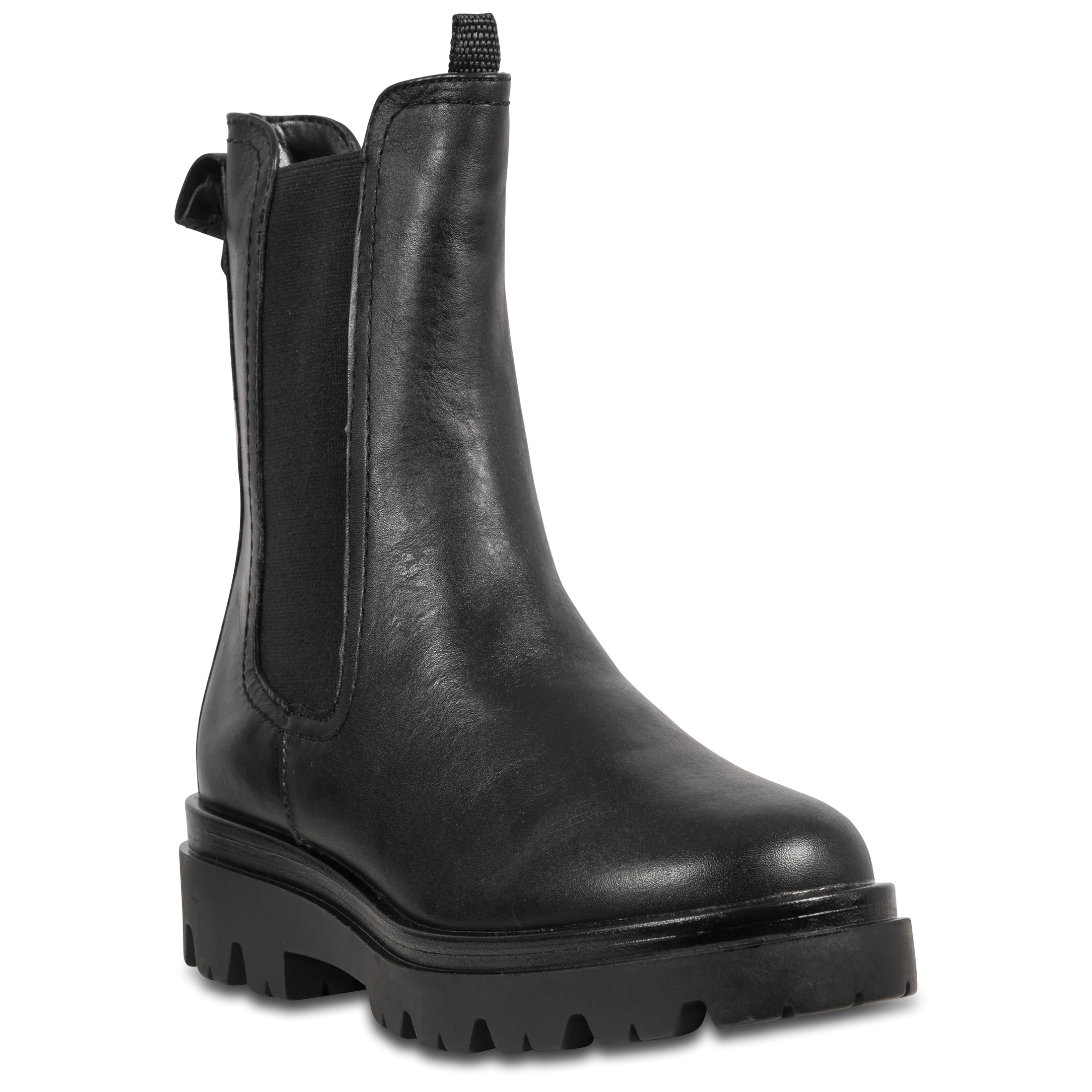 Castro Leather Chelsea - Black