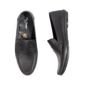 casual topsider shoes / black / made in Turkey-7793