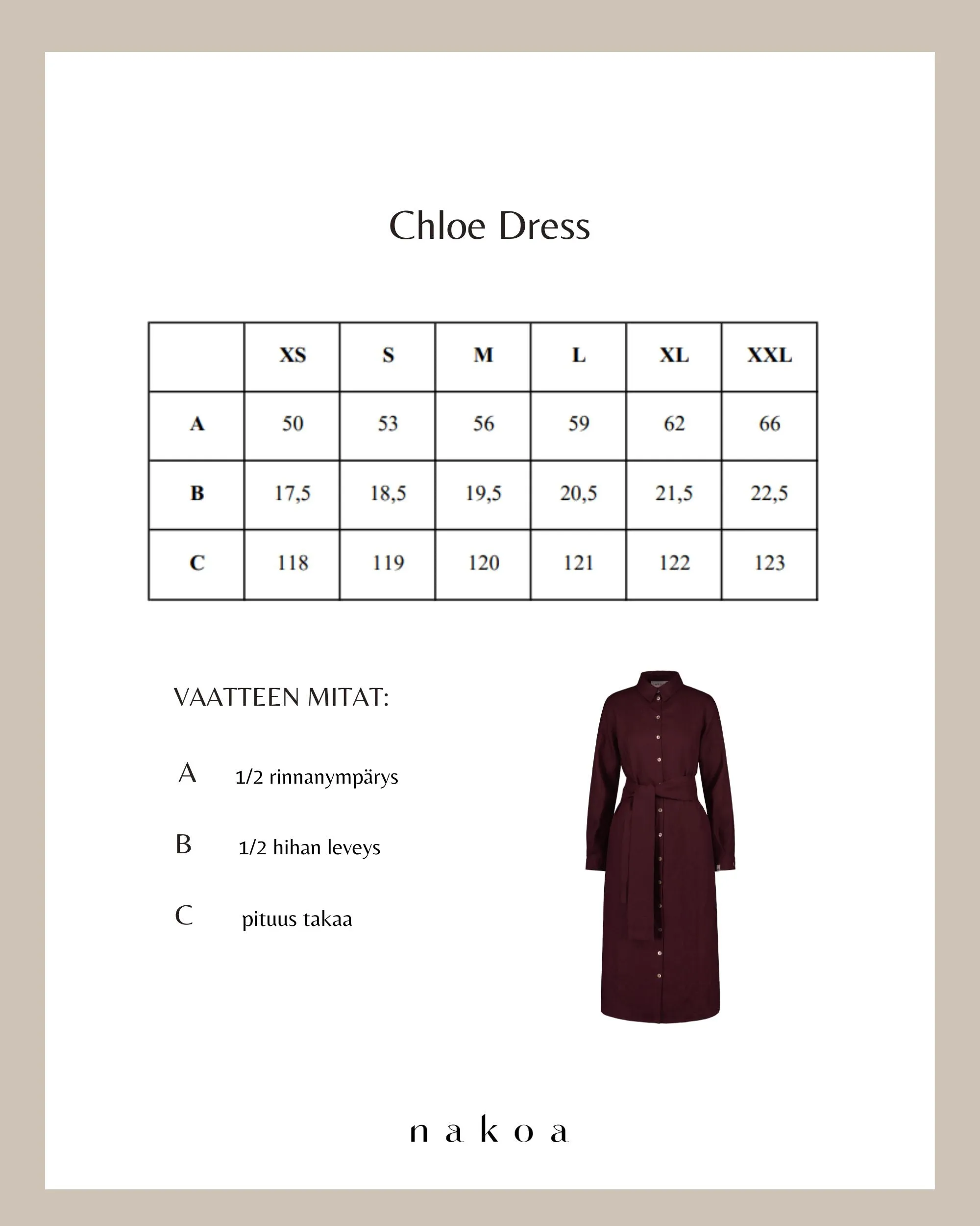 Chloe Linen Dress Merlot