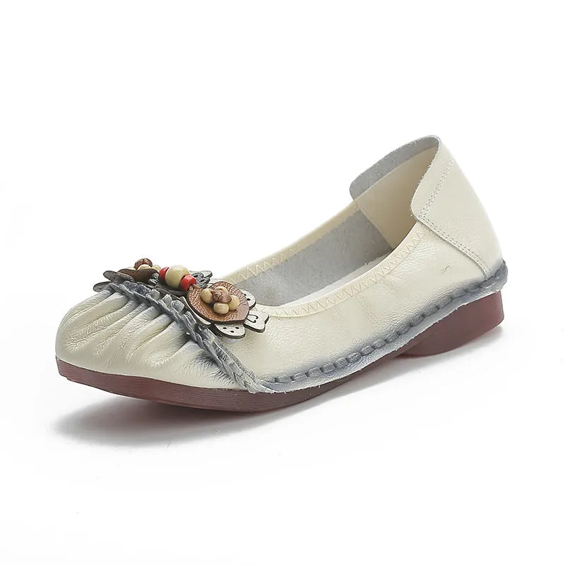Cilool  Spring New Flat Bottom Casual Women's Shoes
