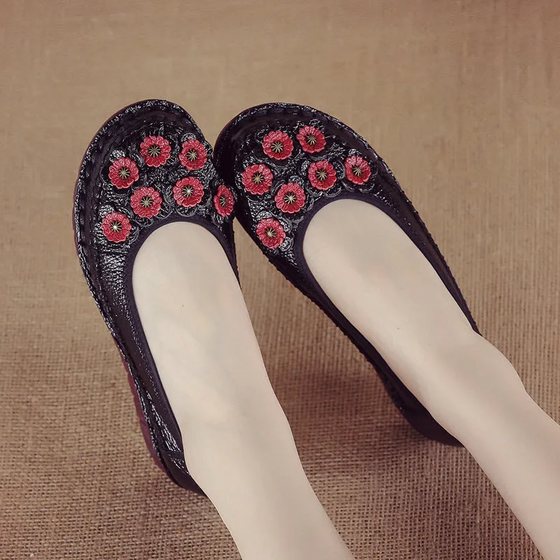Cilool Summer New Pure Handmade Casual Women's Shoes