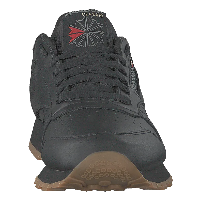 Cl Lthr Black/gum
