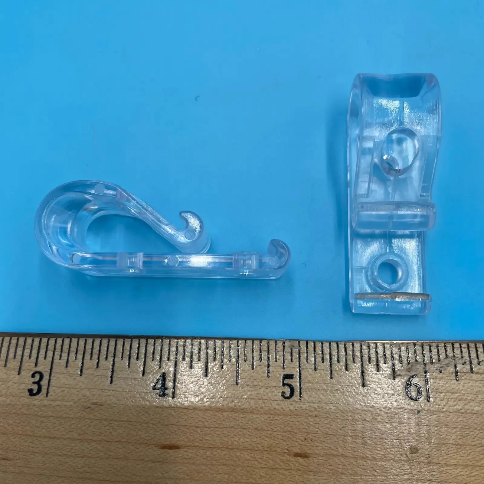 Clear Cord Guide And Hold Down Device (P Clip) 10 Per Bag