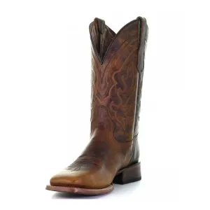 CORRAL MEN'S EMBROIDERY WIDE SQUARE TOE WESTERN BOOT - L5733