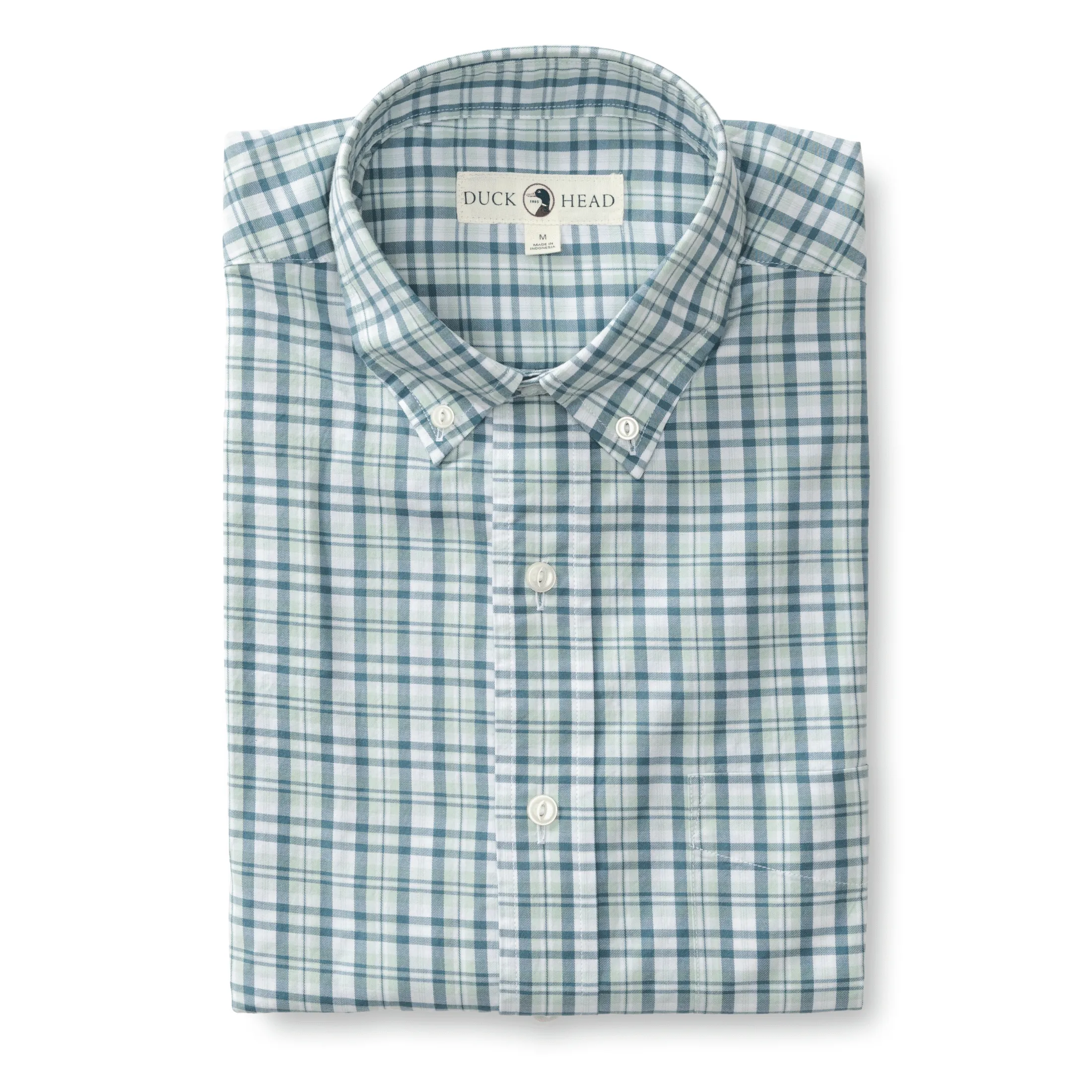 Cotton Twill Sport Shirt Dowling Plaid