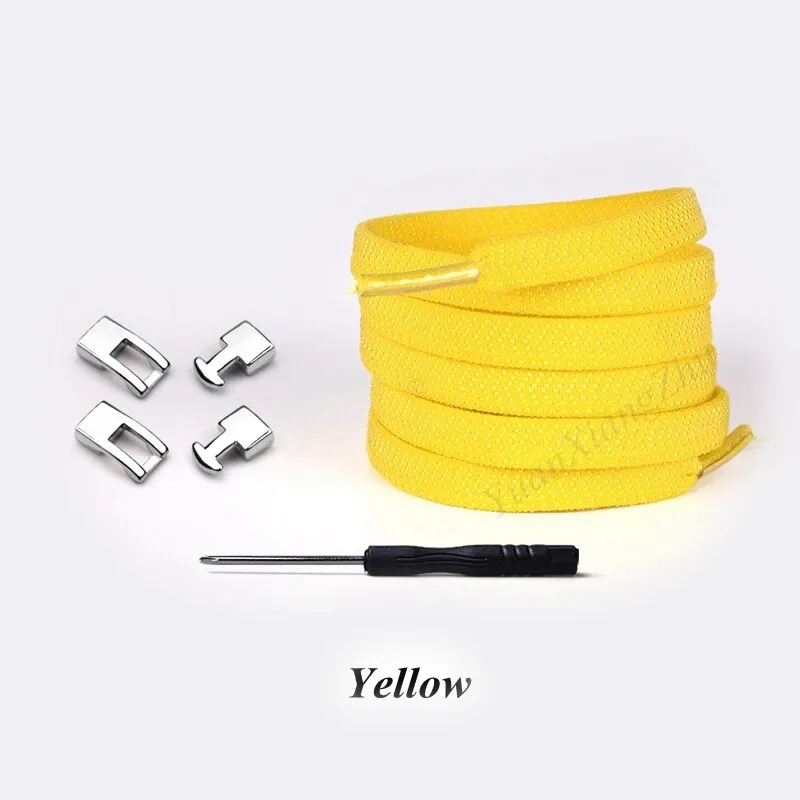 Cross buckle Elastic Shoe laces No Tie Shoelaces