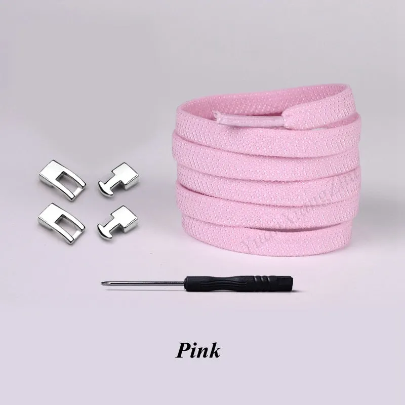Cross buckle Elastic Shoe laces No Tie Shoelaces