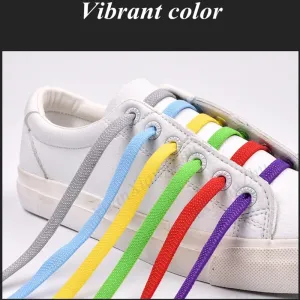 Cross buckle Elastic Shoe laces No Tie Shoelaces