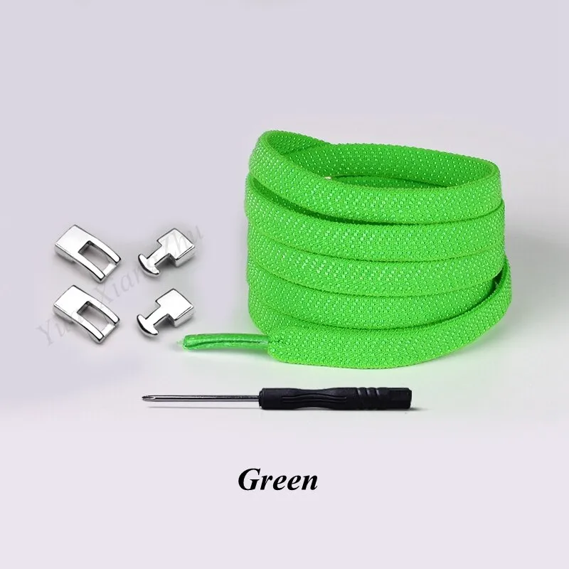 Cross buckle Elastic Shoe laces No Tie Shoelaces