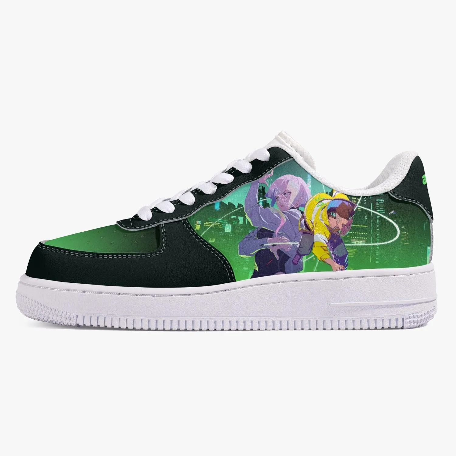Cyberpunk Edgerunners Lucy And David AF1 Anime Shoes
